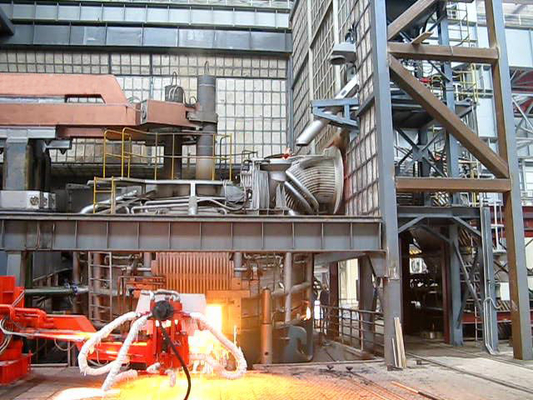 Automatic Electric Arc Furnace Steelmaking Furnace With Customized Color And Protection System